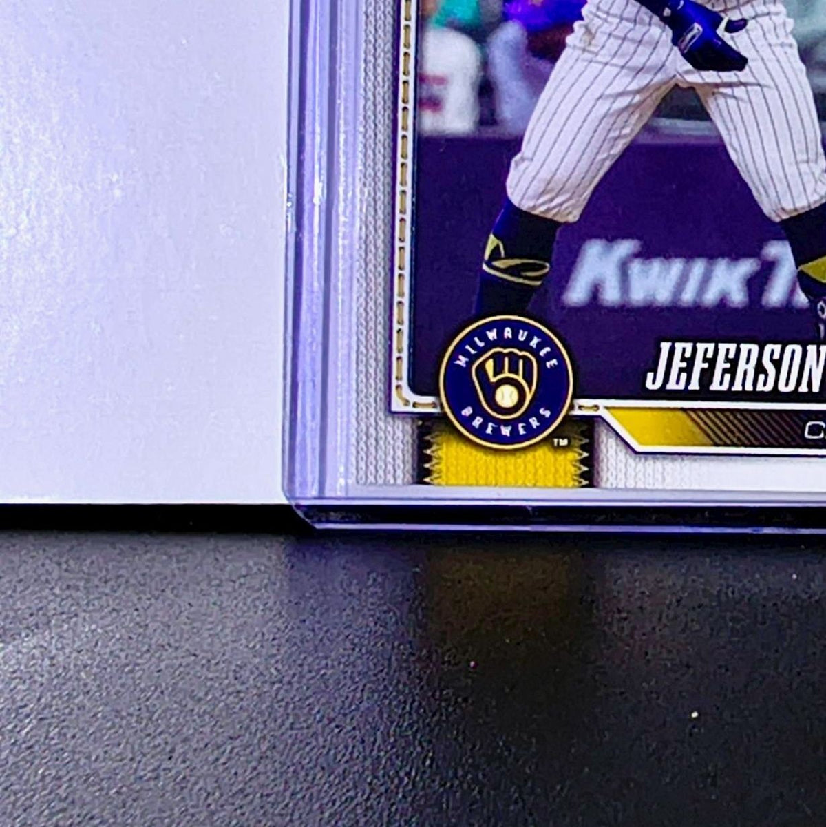 Jeferson Quero Rookie 2026 Topps Update MLB #US317 Card Milwaukee Brewers