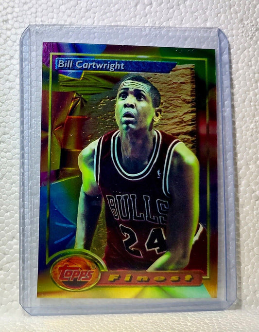 1993-94 Topps Finest Bill Cartwright #170 Basketball Card Chicago Bulls