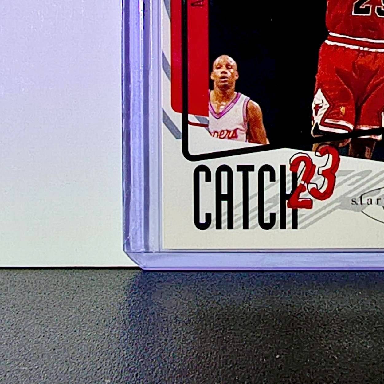 Michael Jordan 1997-98 Upper Deck Collector's Choice Catch 23 #187 Card Bulls