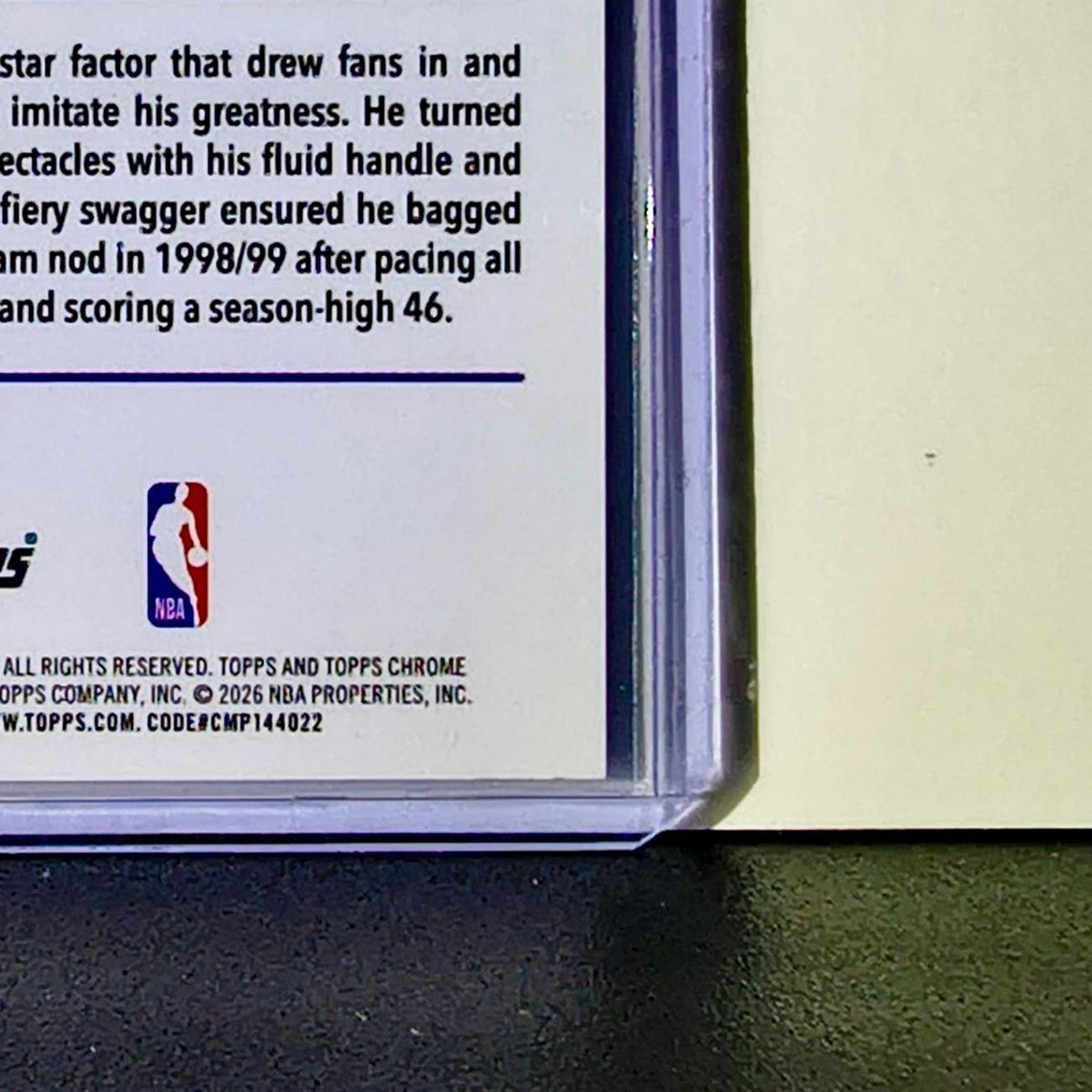 Magic Johnson 2025-26 NBA Topps Chrome Update #145 Basketball Card LA Lakers