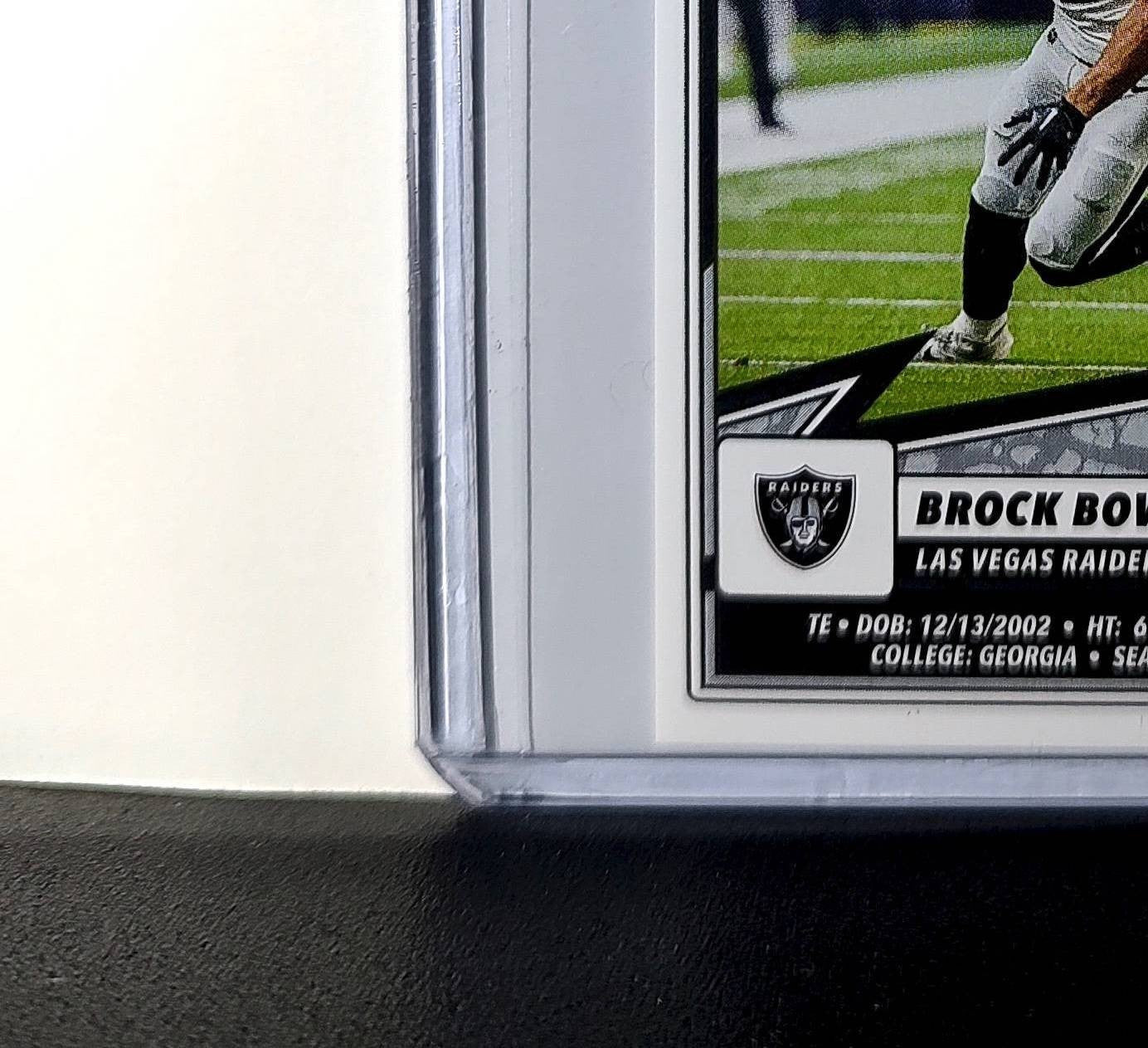 Brock Bowers 2025 Panini NFL #269 Sticker Las Vegas Raiders