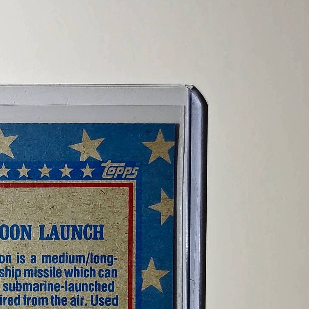 Harpoon Launch 1991 Topps Desert Storm #152 Card