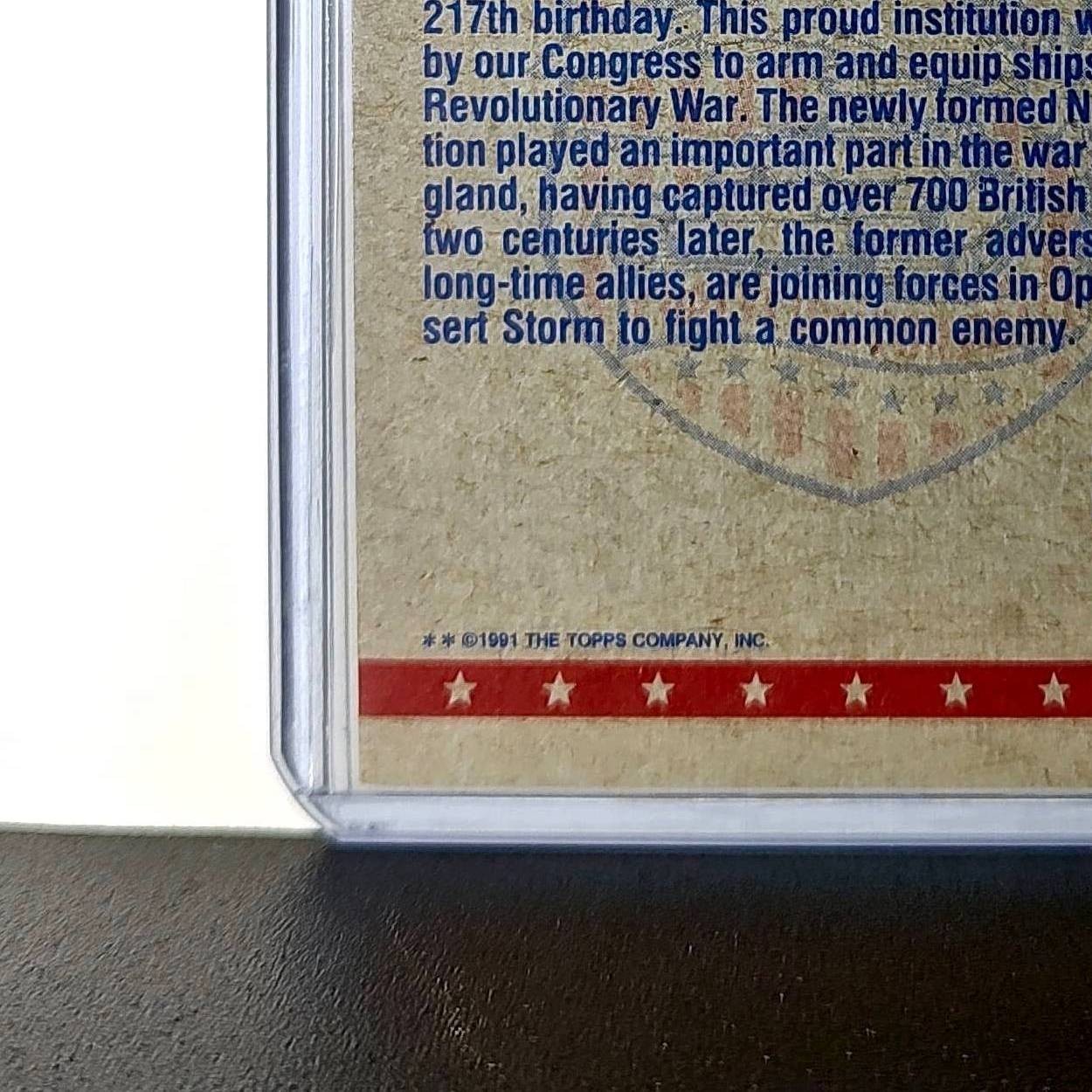 Heat Storm in the Gulf 1991 Topps Desert Storm #84 Card
