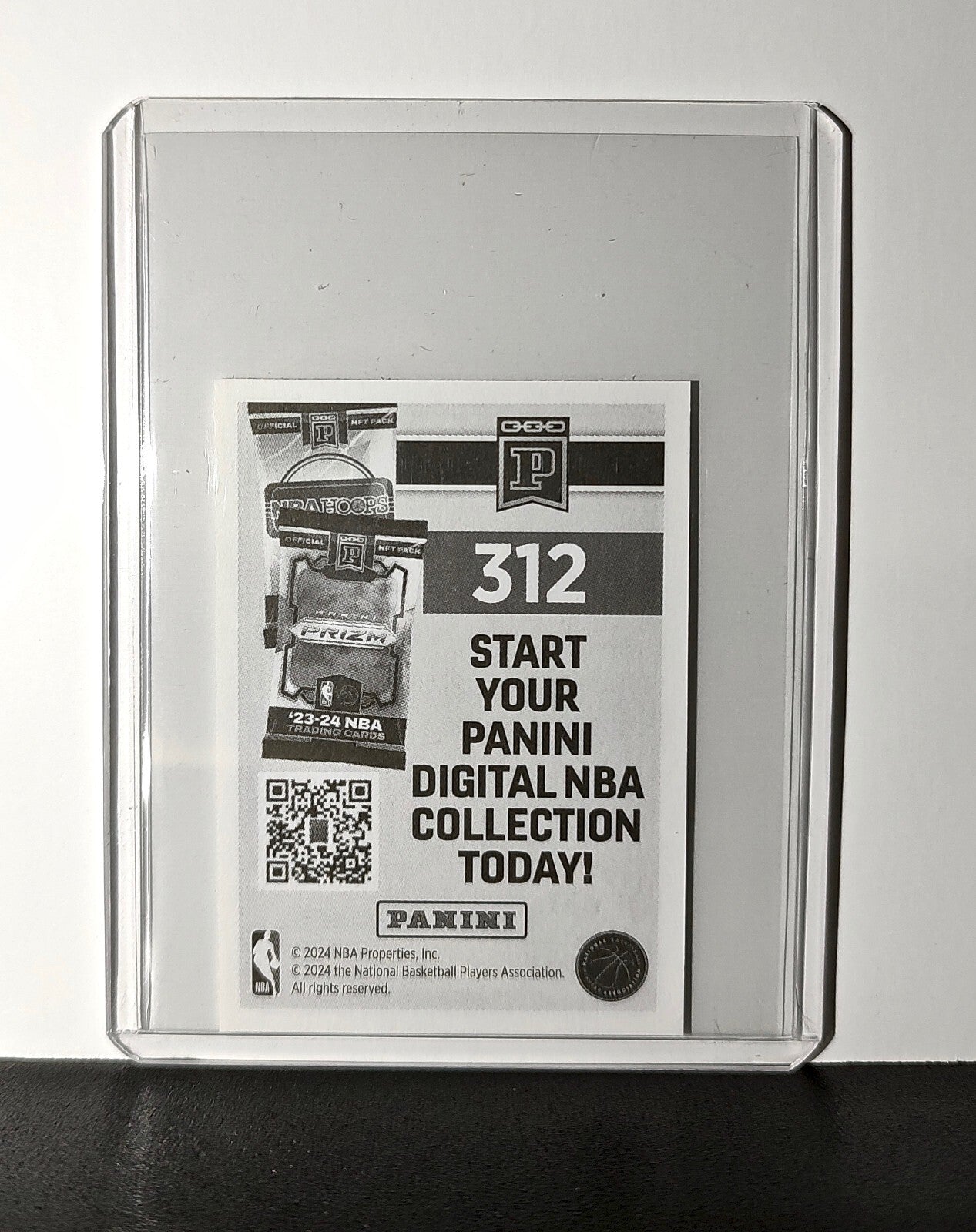 Julian Strawther 2024-25 Panini NBA #312 Sticker Card Denver Nuggets