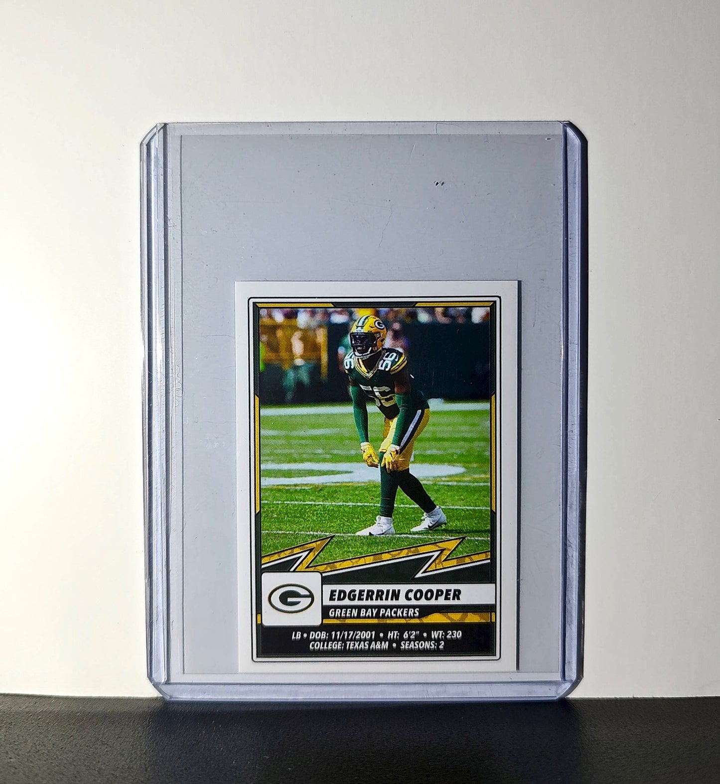Edgerrin Cooper 2025 Panini NFL #401 Sticker Green Bay Packers