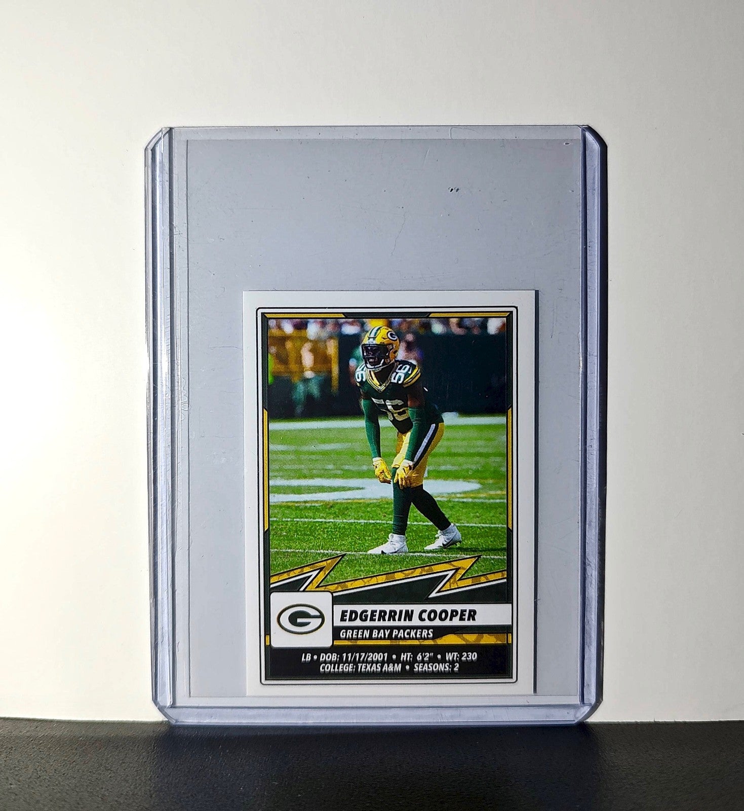 Edgerrin Cooper 2025 Panini NFL #401 Sticker Green Bay Packers