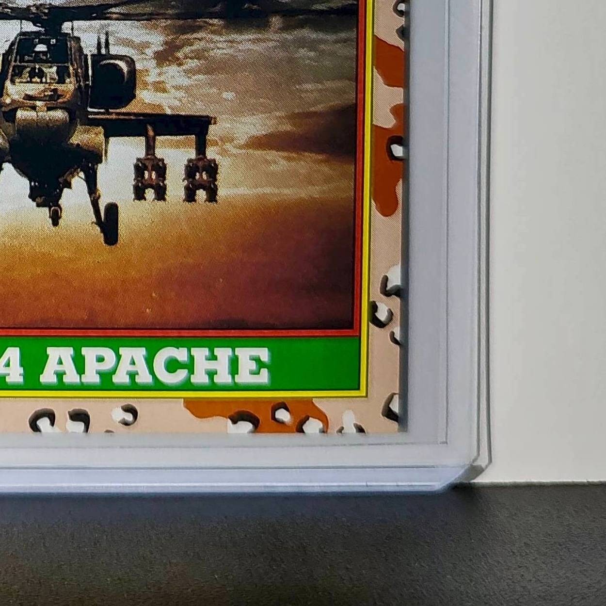 AH-64 Apache 1991 Topps Desert Storm #11 Card