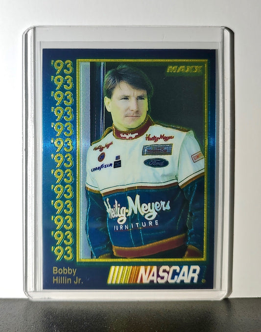 Bobby Hillin Jr. 1993 Maxx Premier Plus Racing #84 NASCAR Card Donlavey Racing