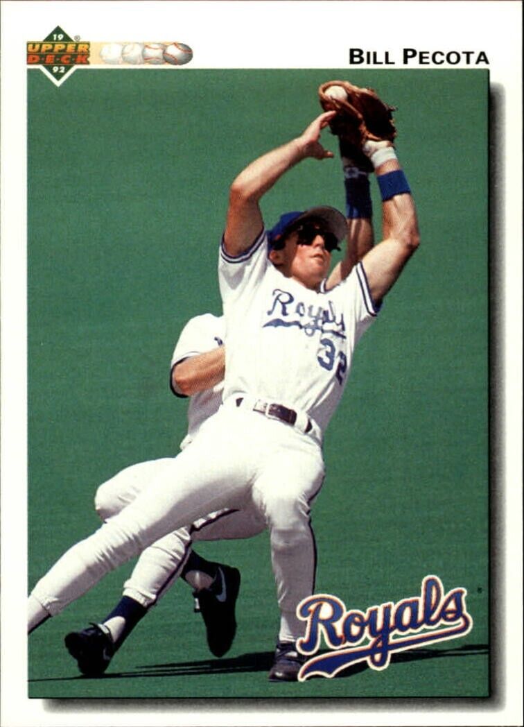 Bill Pecota 1992 Upper Deck MLB #240 Baseball Card Kansas City Royals