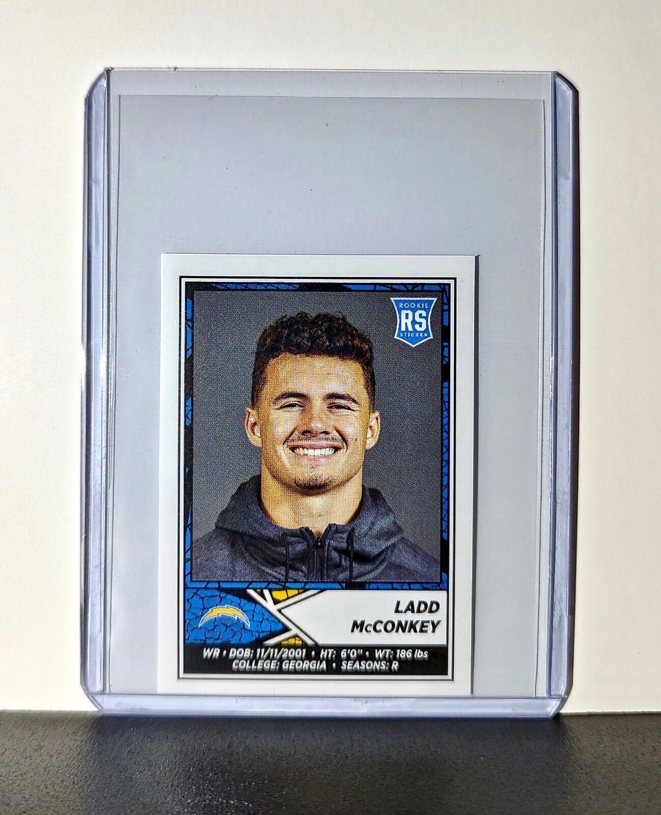 Ladd McConkey 2024 Panini NFL Sticker #289 Los Angeles Chargers