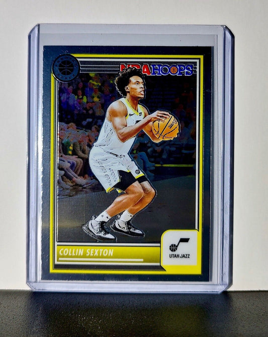 Collin Sexton 2023-24 Panini Premium Stock NBA Hoops #131 Card Utah Jazz