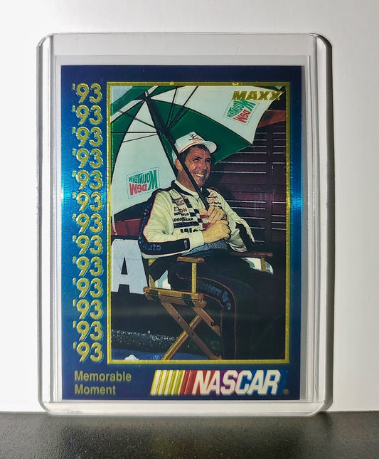 Memorable Moment 1993 Maxx Premier Plus Racing #65 NASCAR Card DARWAL Inc.