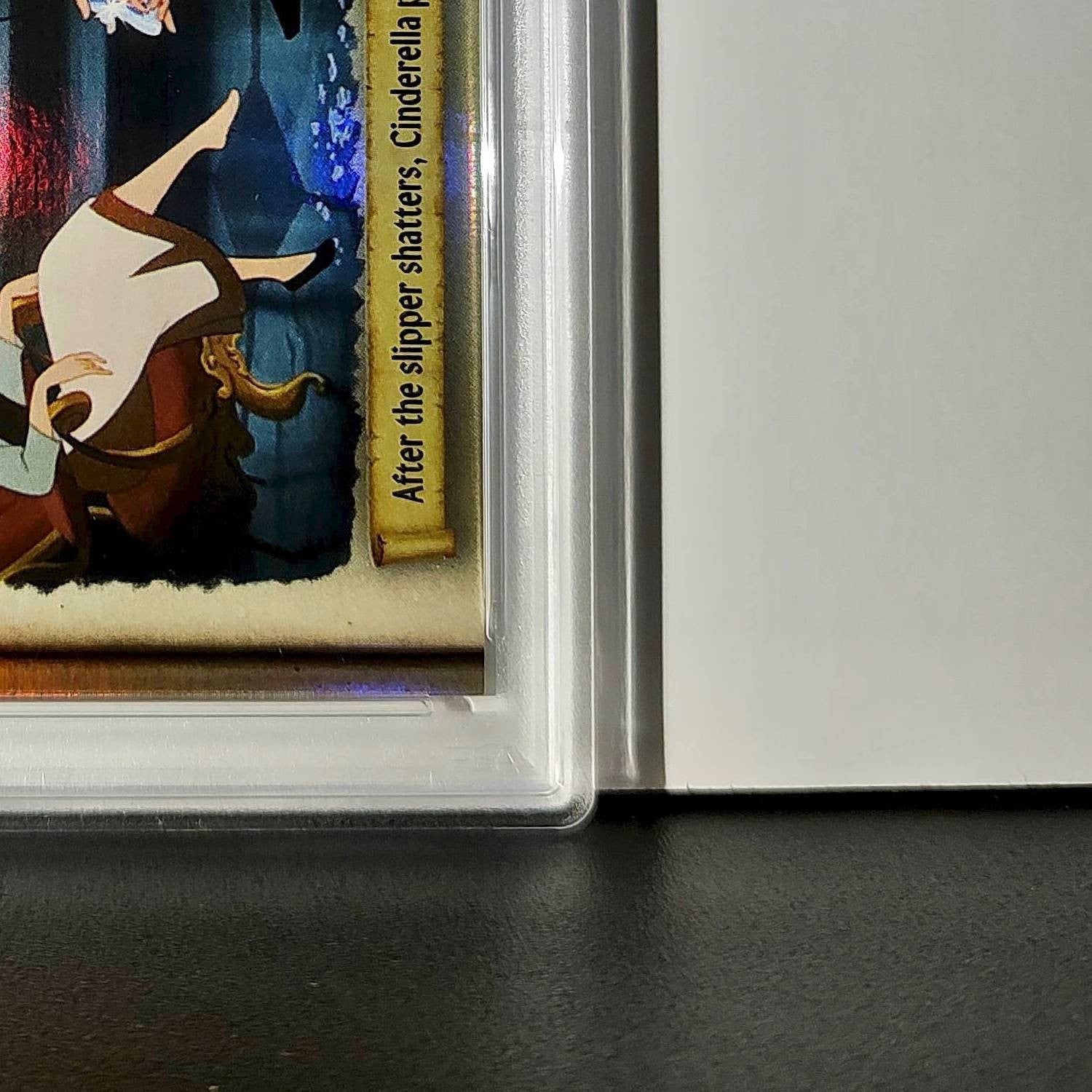 After the slipper shatters! 2025 Topps Disney #C75-22 Card PSA 9