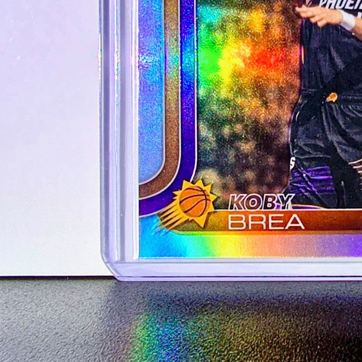Koby Brea Rookie 2025-26 NBA Topps Chrome Update Refractor #192 Card Suns