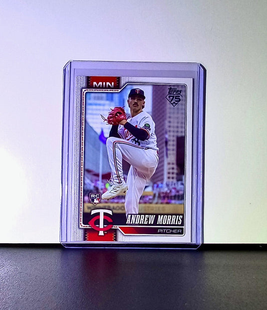 Andrew Morris Rookie 2026 Topps Update MLB #US47 Card Minnesota Twins