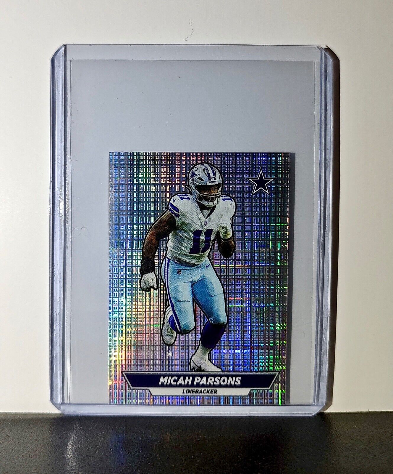 Micah Parsons 2024 Panini NFL Sticker #312 Foil Dallas Cowboys