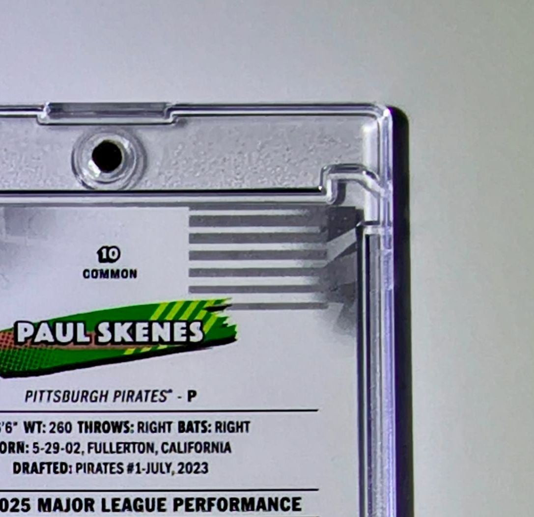Paul Skenes 2026 MLB Topps Finest #10 Refractor Common Baseball Card Pirates
