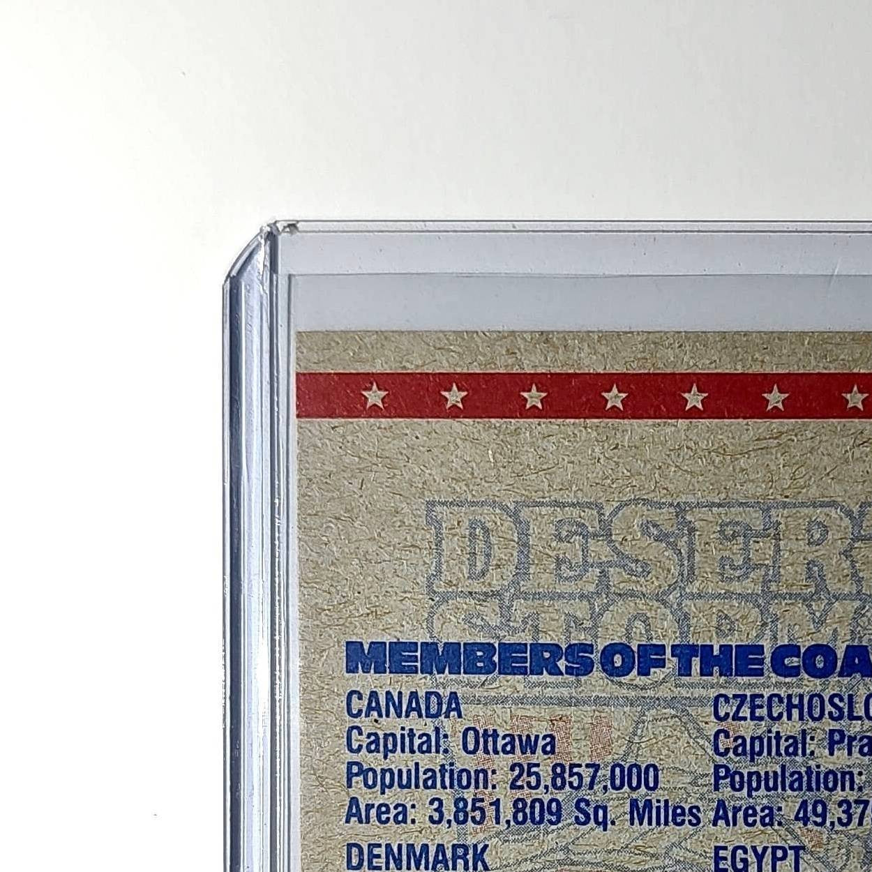 In Flight with A-7s 1991 Topps Desert Storm #80 Card