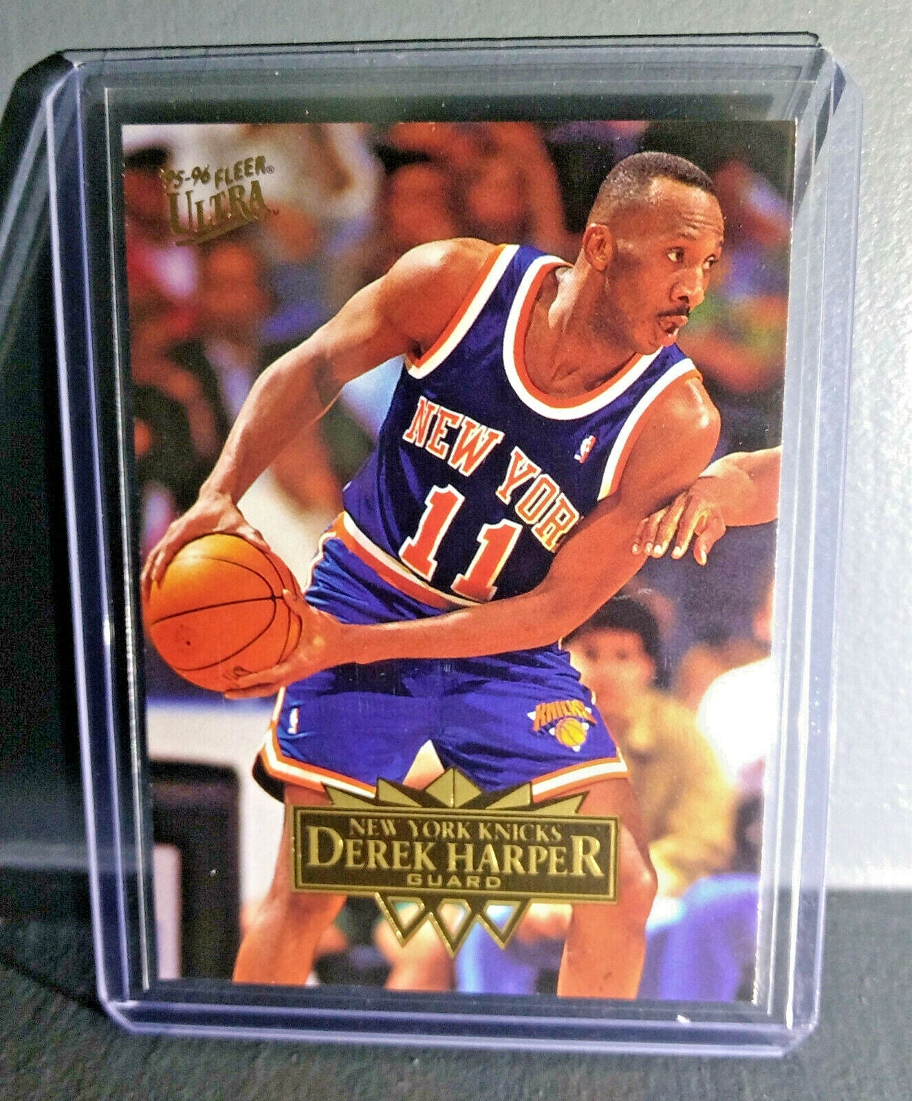 1995-96 Derek Harper Fleer Ultra #118 Basketball Card