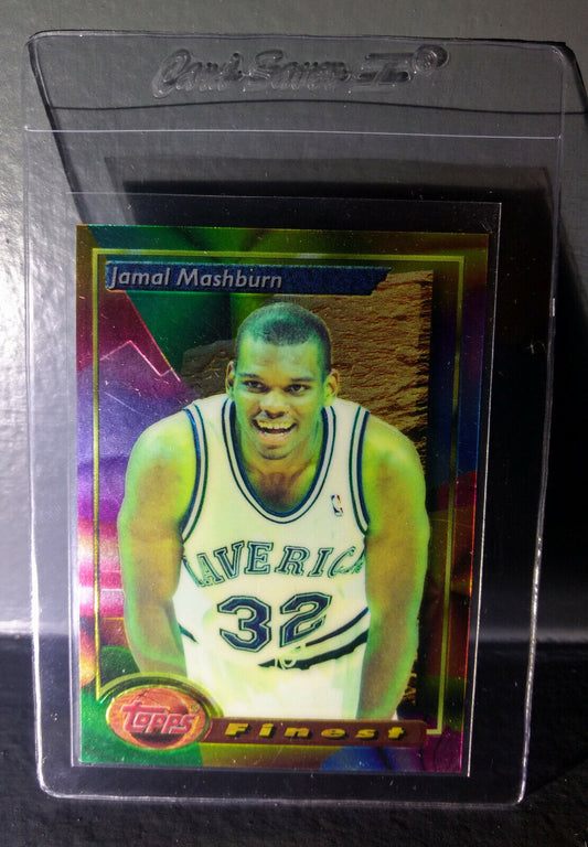 1993-94 Topps Finest Jamal Mashburn #22 Rookie Basketball Card