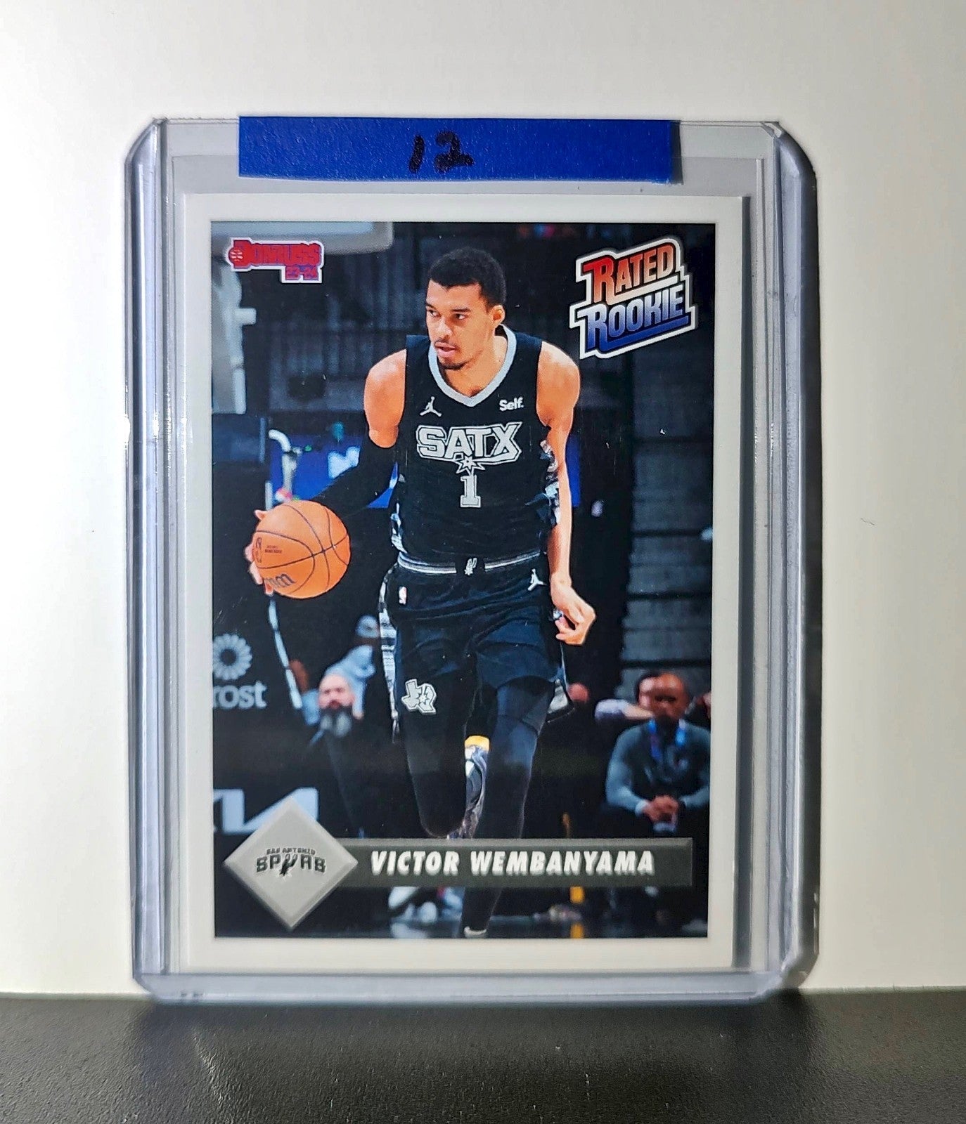 Victor Wembanyama Rookie 2023-24 Panini Donruss Rated Rookie #1 Basketball Card
