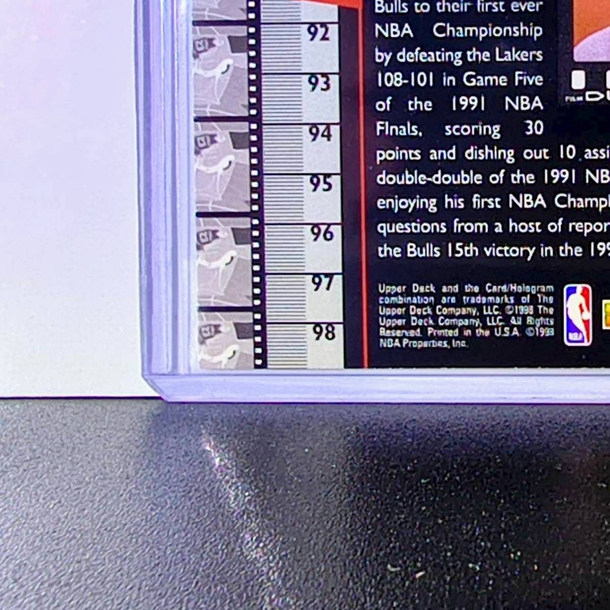 Michael Jordan 1998-99 Upper Deck MJ Timeframe #45 Basketball Card Chicago Bulls