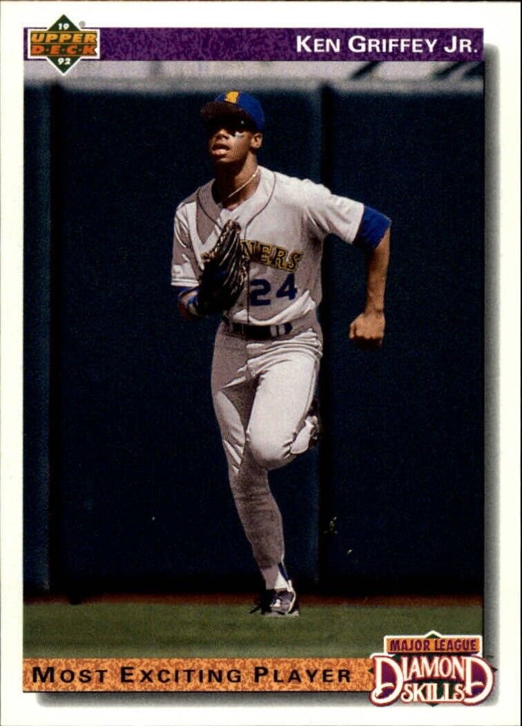 Ken Griffey Jr. 1992 Upper Deck MLB #650 DS Baseball Card Seattle Mariners