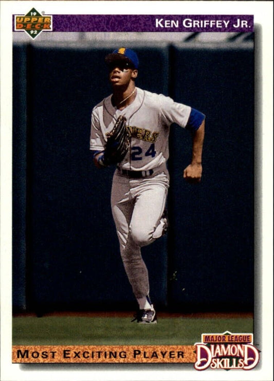 Ken Griffey Jr. 1992 Upper Deck MLB #650 DS Baseball Card Seattle Mariners