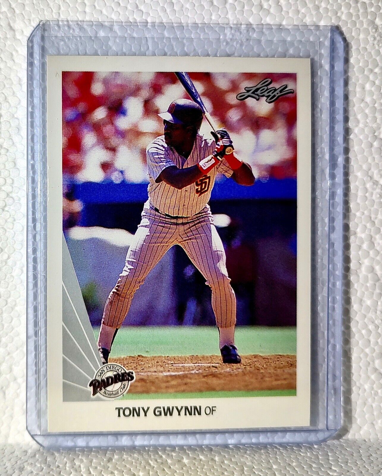 Tony Gwynn 1990 Leaf MLB #154 Baseball Card San Diego Padres