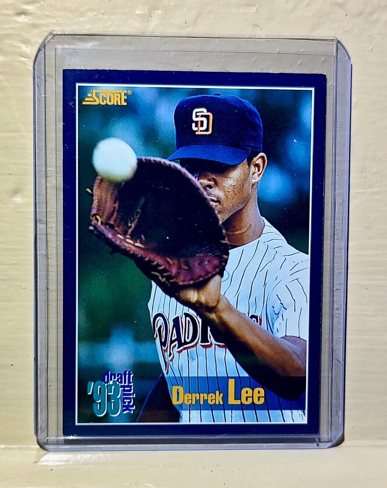 Derrek Lee 1993 Score Pinnacle MLB #585 Baseball Card San Diego Padres