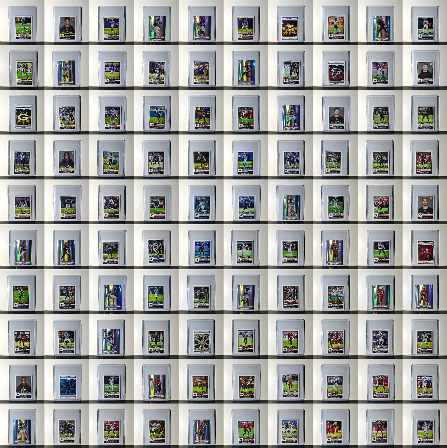 2025 Panini NFL Sticker Collection Complete 564 Football Sticker Set - Toploaded