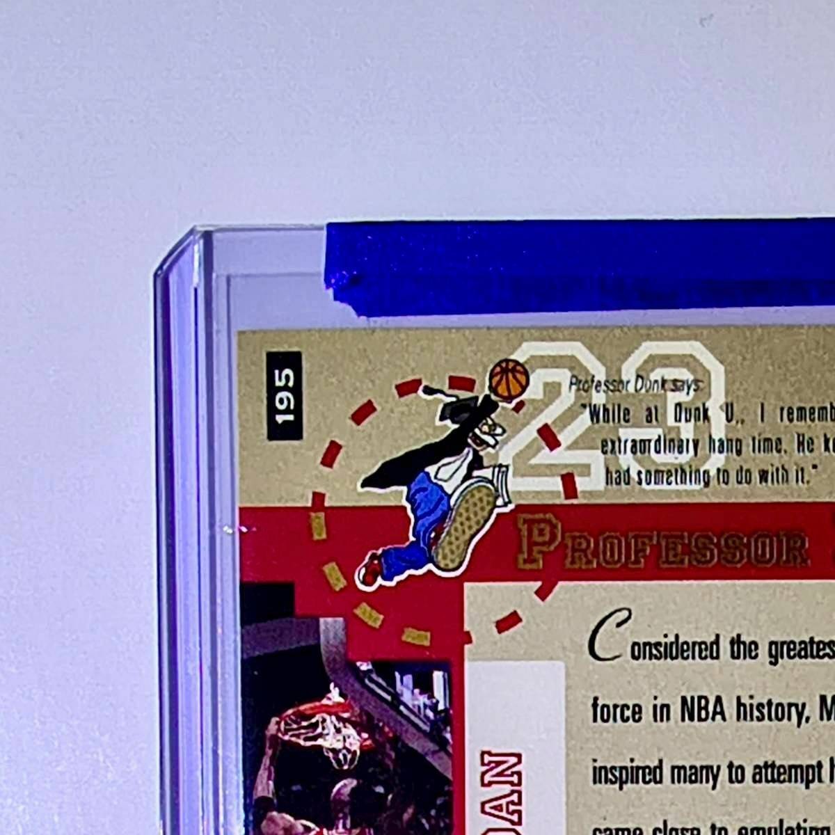 Michael Jordan 1995-96 Upper Deck Collector's Choice #195 Card Chicago Bulls