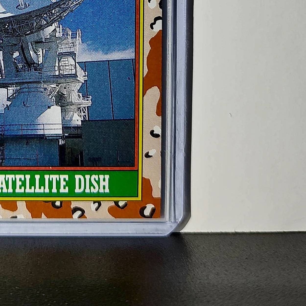 Satellite Dish 1991 Topps Desert Storm #72 Card