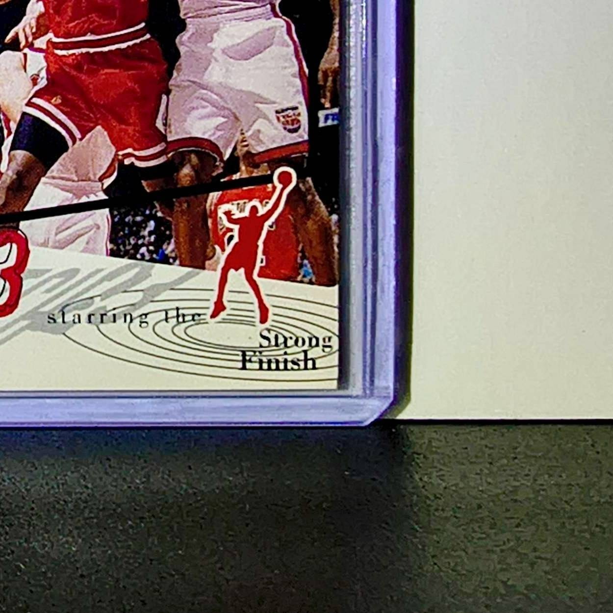 Michael Jordan 1997-98 Upper Deck Collector's Choice Catch 23 #194 Card Bulls