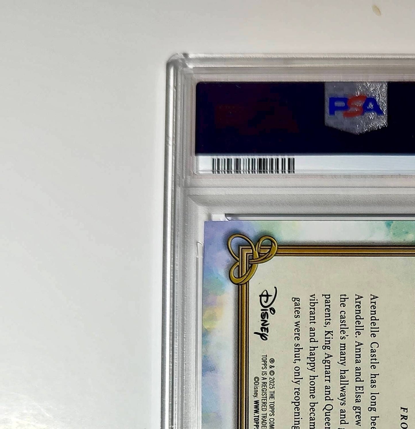 Arendelle Castle 2025 Topps Disney #C-17 Card Frozen PSA 10 Gem