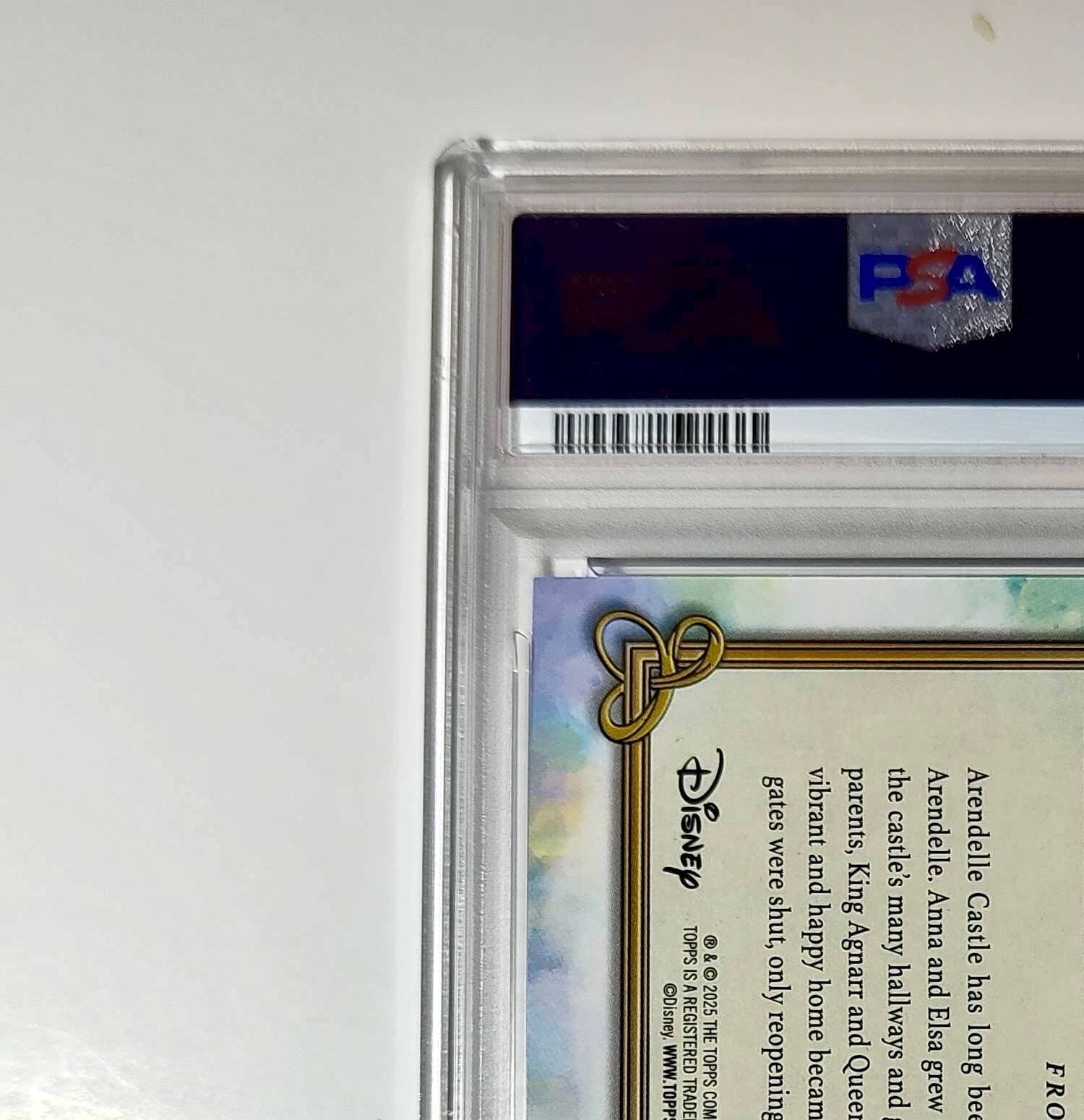 Arendelle Castle 2025 Topps Disney #C-17 Card Frozen PSA 10 Gem