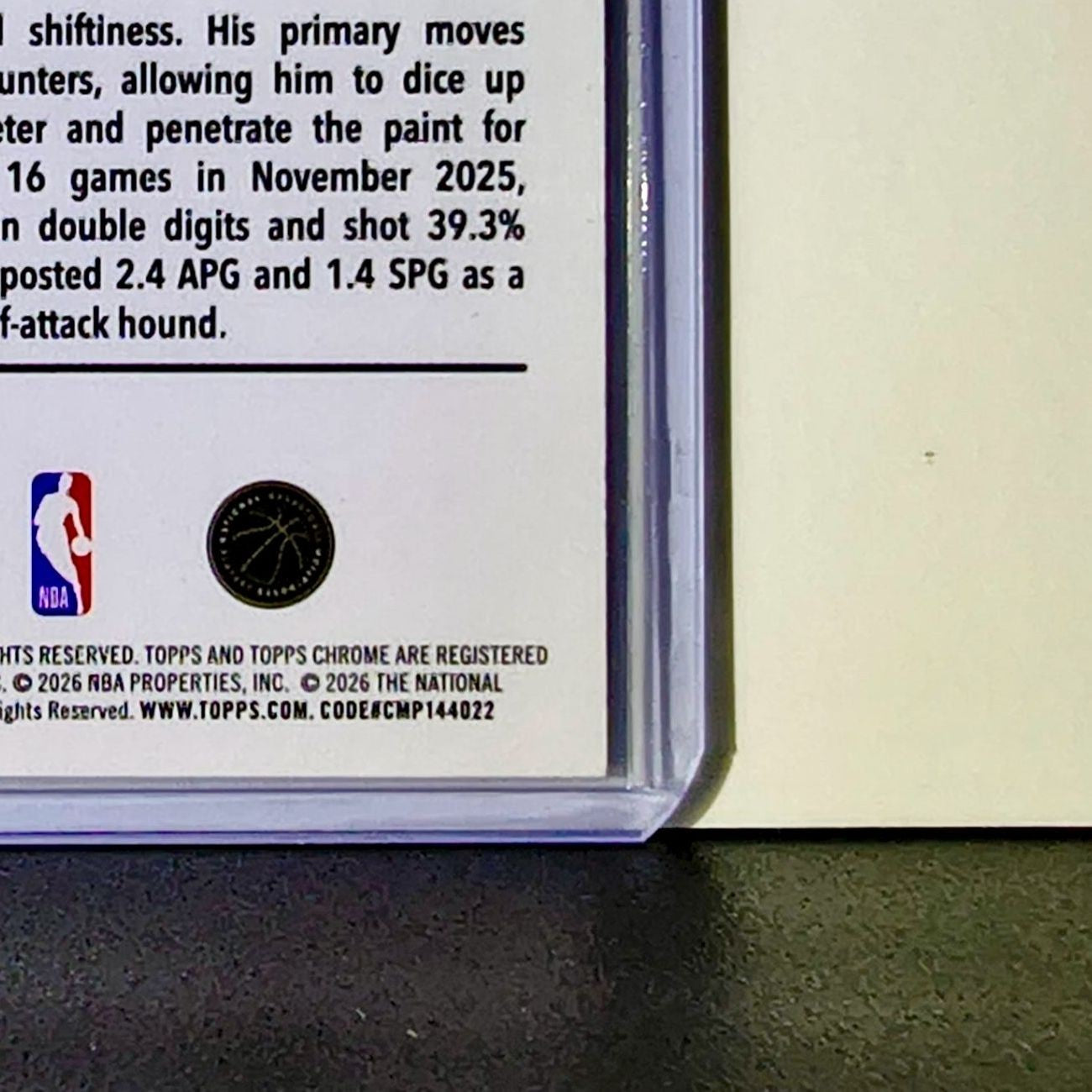 Jeremiah Fears Rookie 2025-26 NBA Topps Chrome Update Basketball Refractor #157 