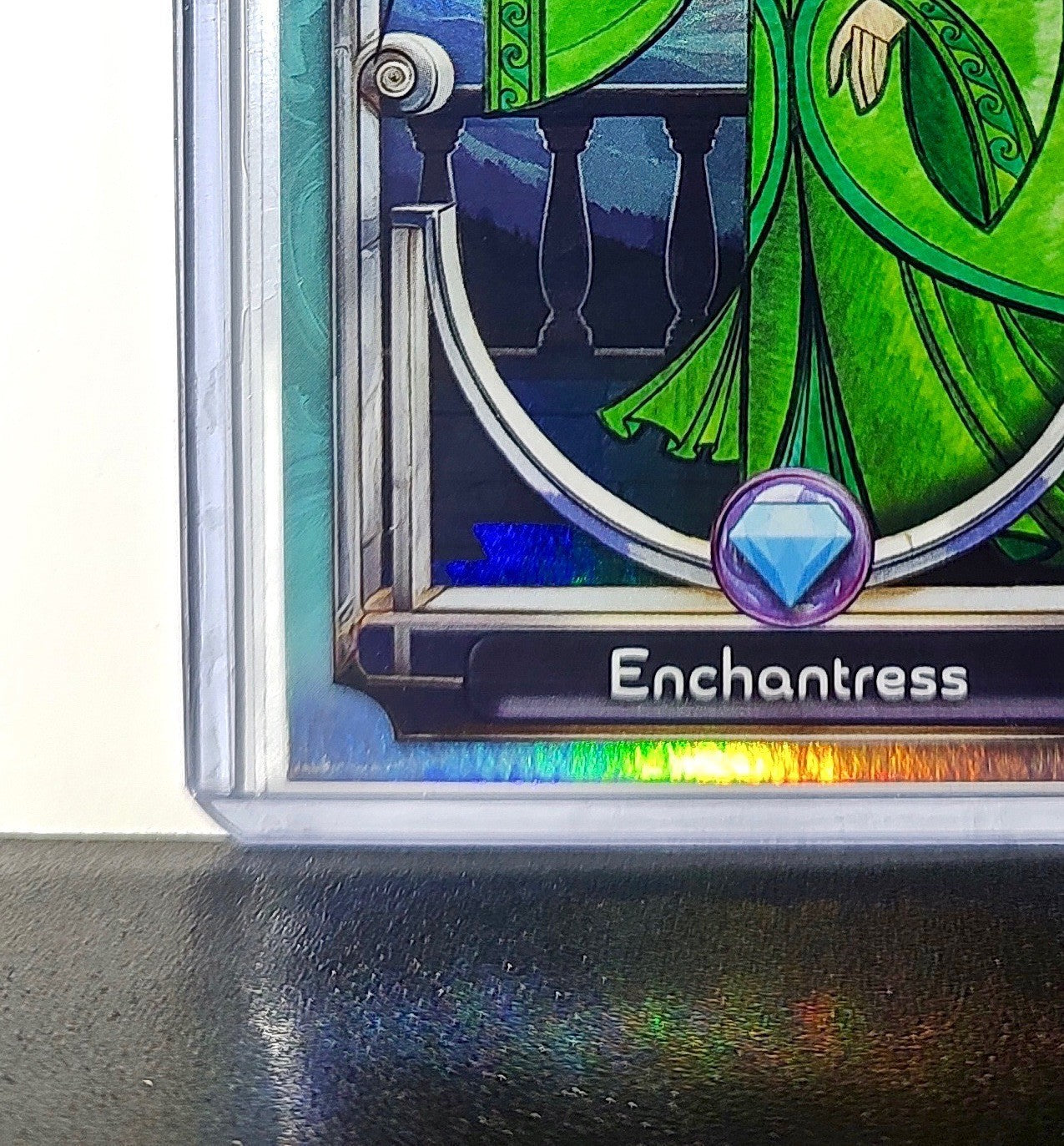 Enchantress 2025 Topps Disney Wonder #128 Diamond Card Beauty and the Beast