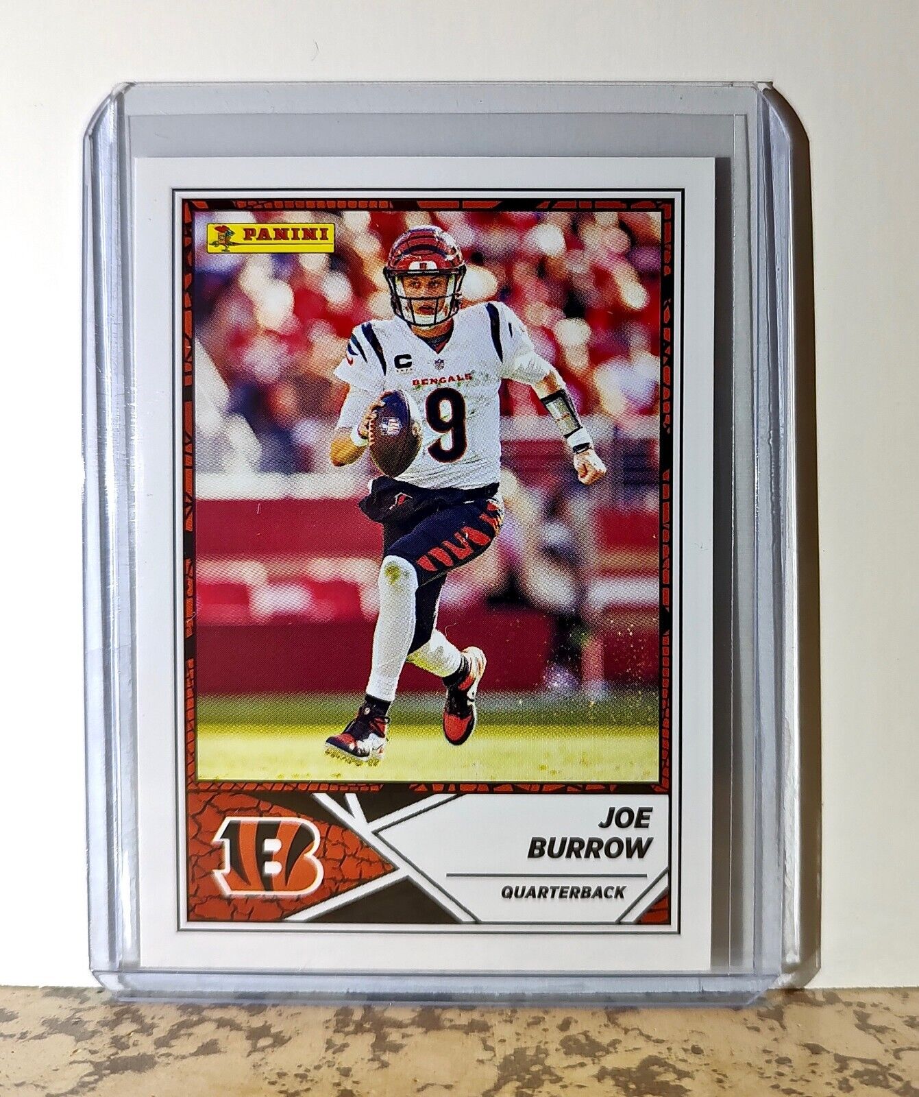 Joe Burrow 2024 Panini NFL #5 Sticker Card Cincinnati Bengals