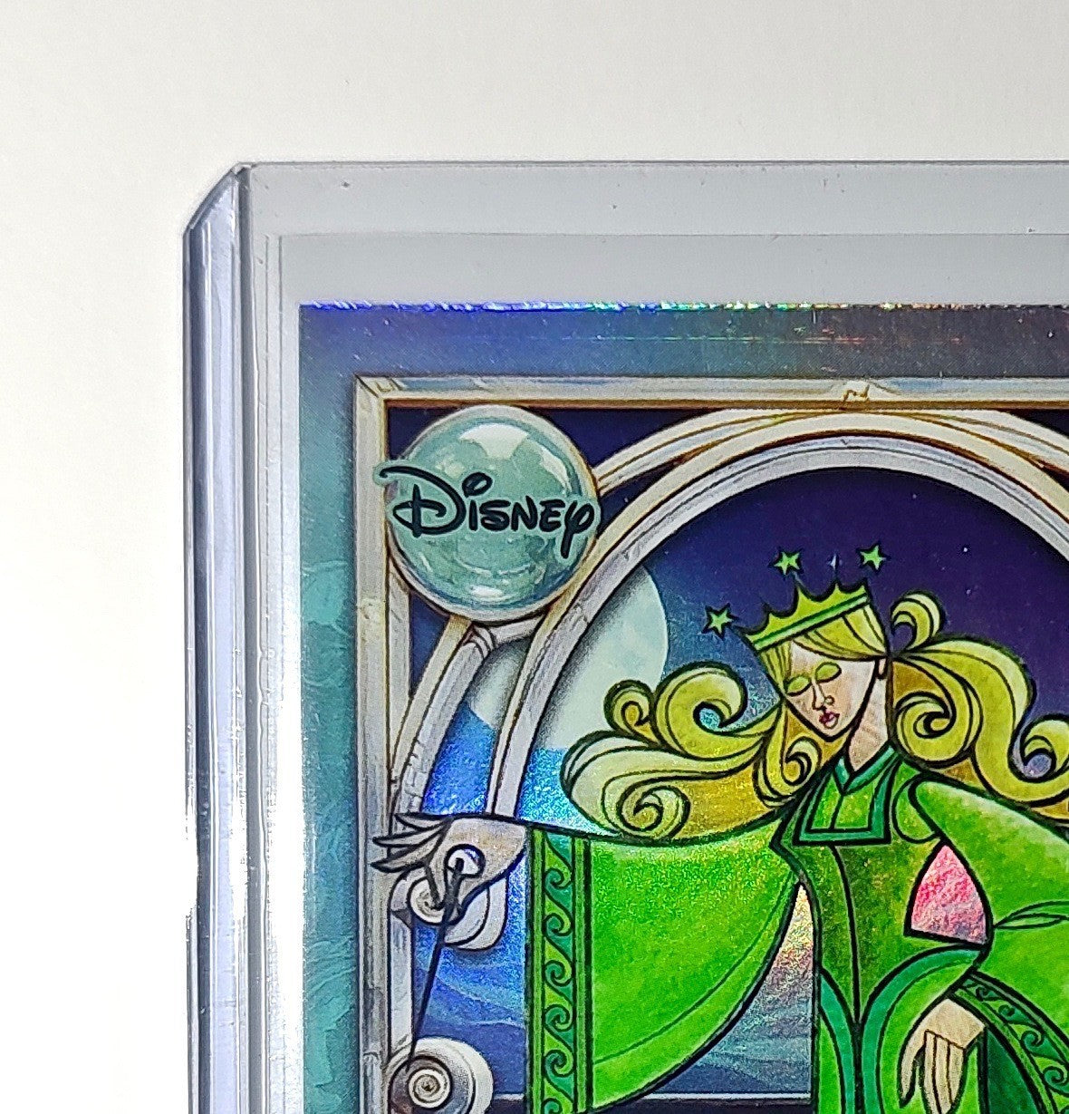Enchantress 2025 Topps Disney Wonder #128 Diamond Card Beauty and the Beast