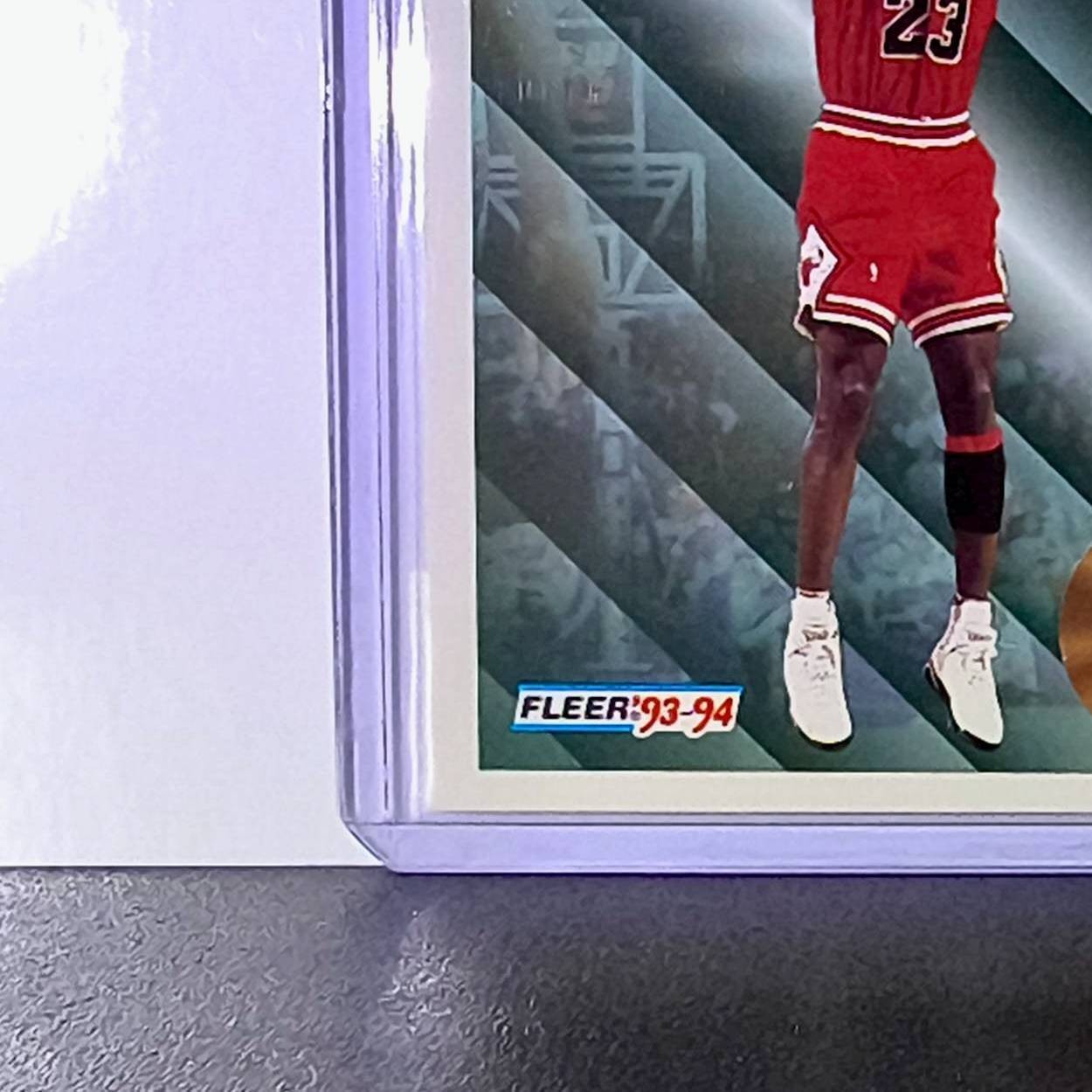 Michael Jordan 1993-94 Fleer League Leader #224 Basketball Card Chicago Bulls