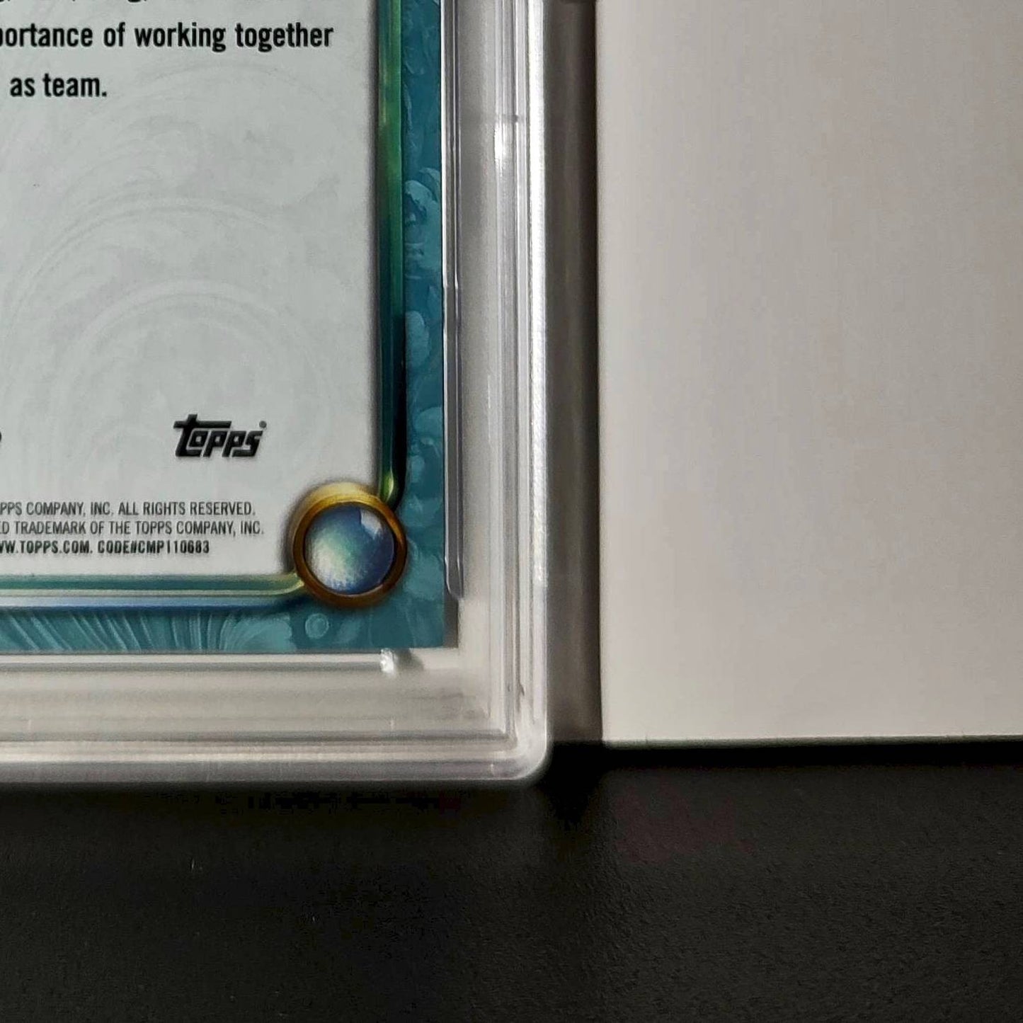 Ling 2025 Topps Disney Wonder #138 Diamond Card Mulan PSA 6