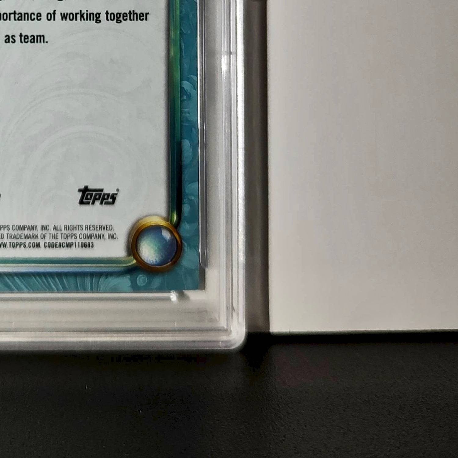 Ling 2025 Topps Disney Wonder #138 Diamond Card Mulan PSA 6