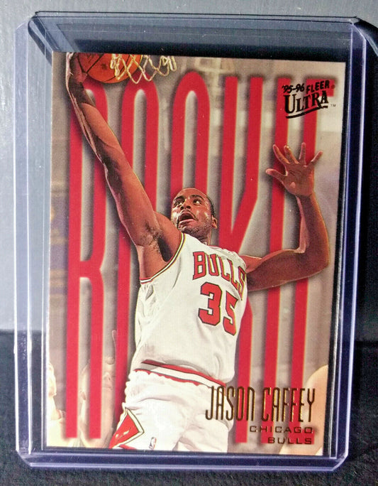 1995-96 Jason Caffey Fleer Ultra #268 Rookie Basketball Card