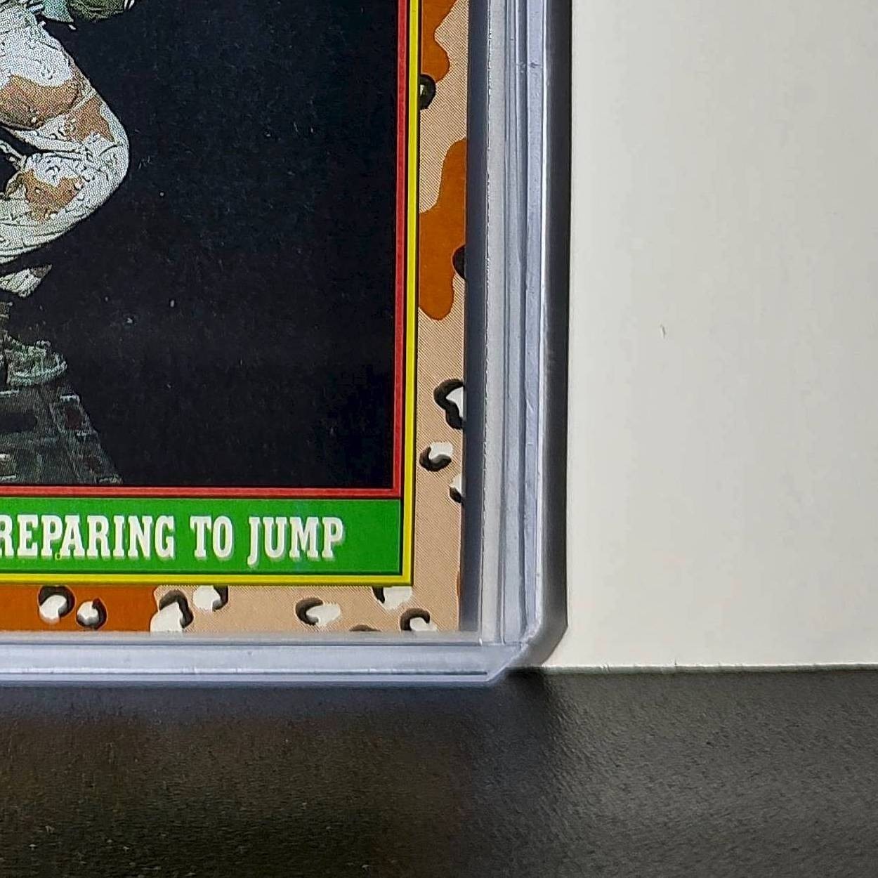 Preparing to Jump 1991 Topps Desert Storm #69 Card