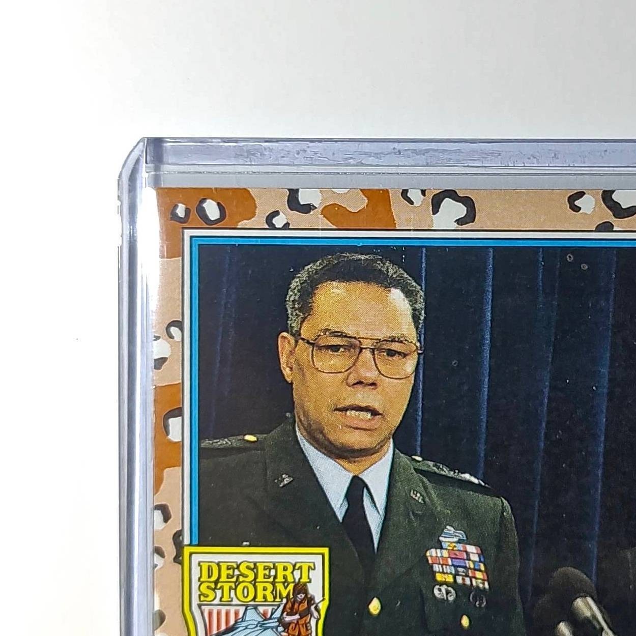 General Powell & Secretary Cheney 1991 Topps Desert Storm #158
