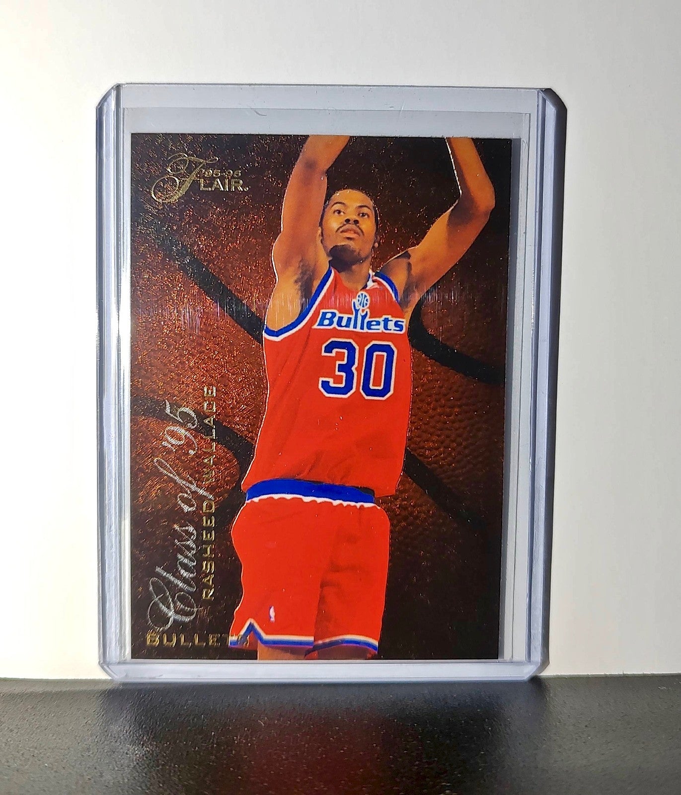 Rasheed Wallace Rookie 1995-96 Flair NBA #R-13 Class of '95