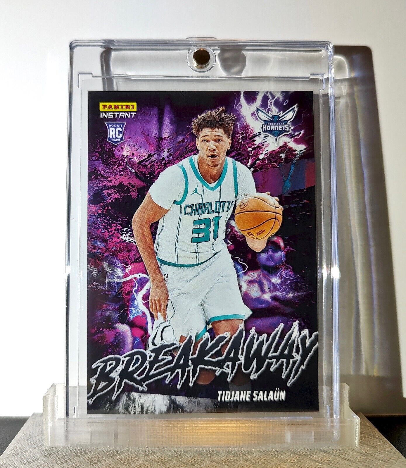 2024-25 Panini Instant NBA Breakaway Complete 18 Card Set in magnet cases 1/1355