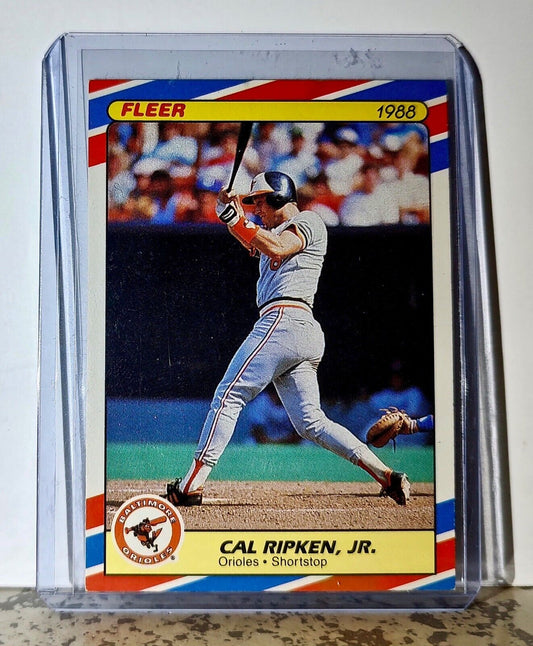 Cal Ripken Jr 1988 Fleer MLB #31 Superstars Baseball Card Baltimore Orioles