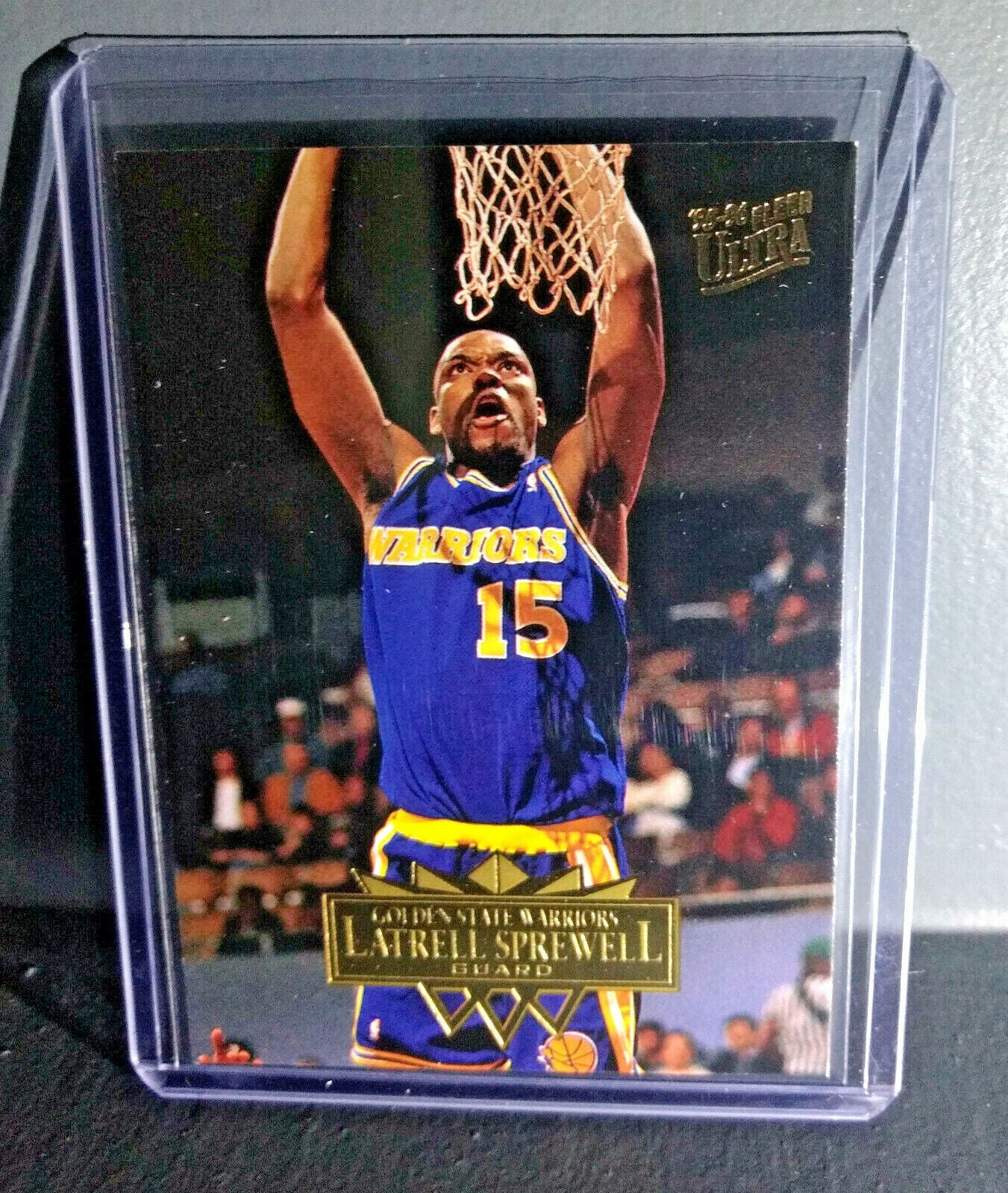 1995-96 Latrell Sprewell Fleer Ultra #64 Basketball Card